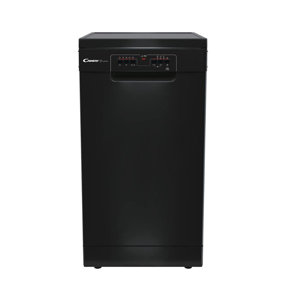 Freestanding Dishwasher 10 Place Settings 45cm Black - Image 2