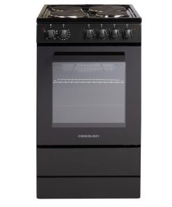Alternative view of Freestanding Electric Cooker 62L 50cm Black