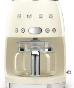 Drip Coffee Machine 1.4L 1050W 10 Cup Auto-Start Cream