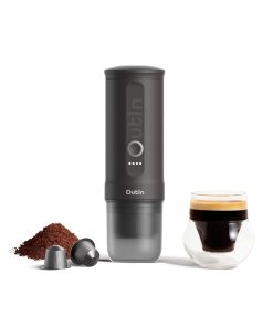 Portable Espresso Machine 20 Bar Self-Heating USB-C Space Gray