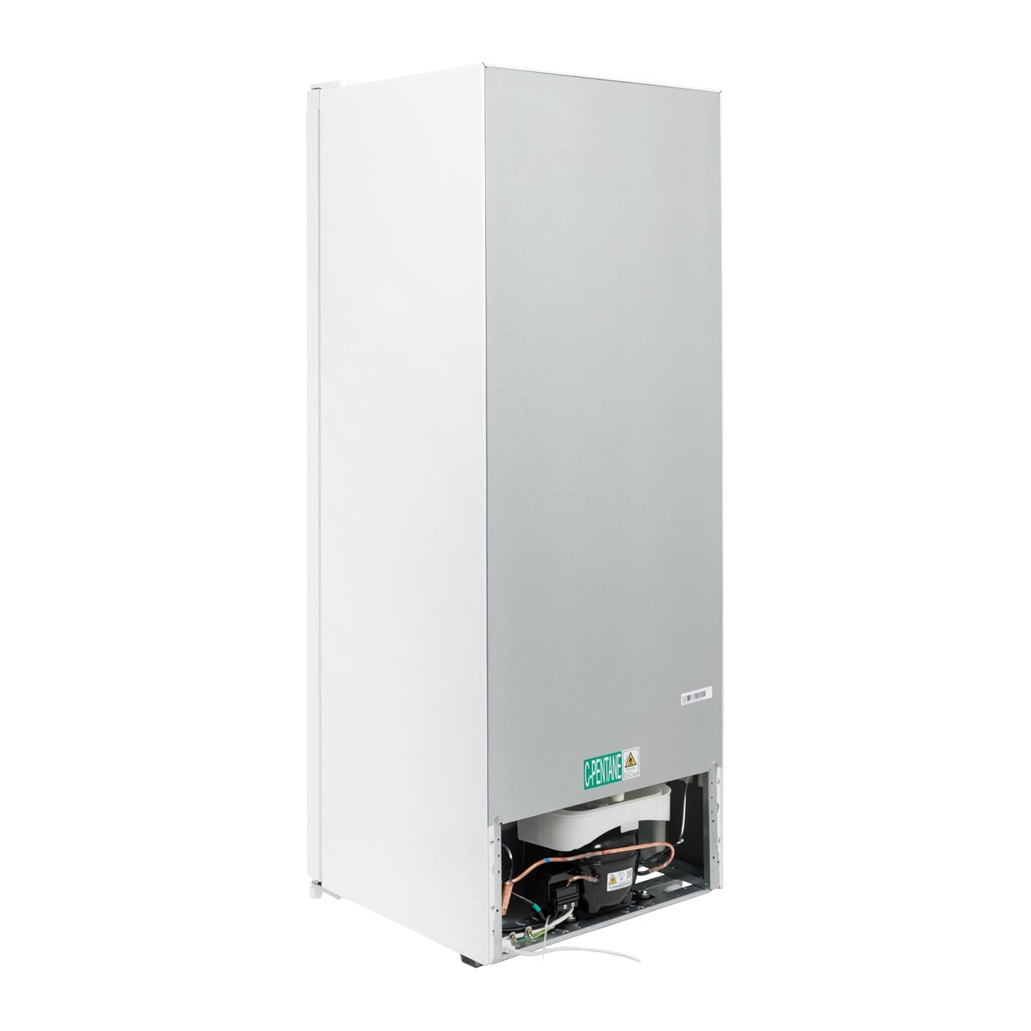 Tall Larder Fridge 241L Freestanding With Mark-Proof Finish White - Image 8