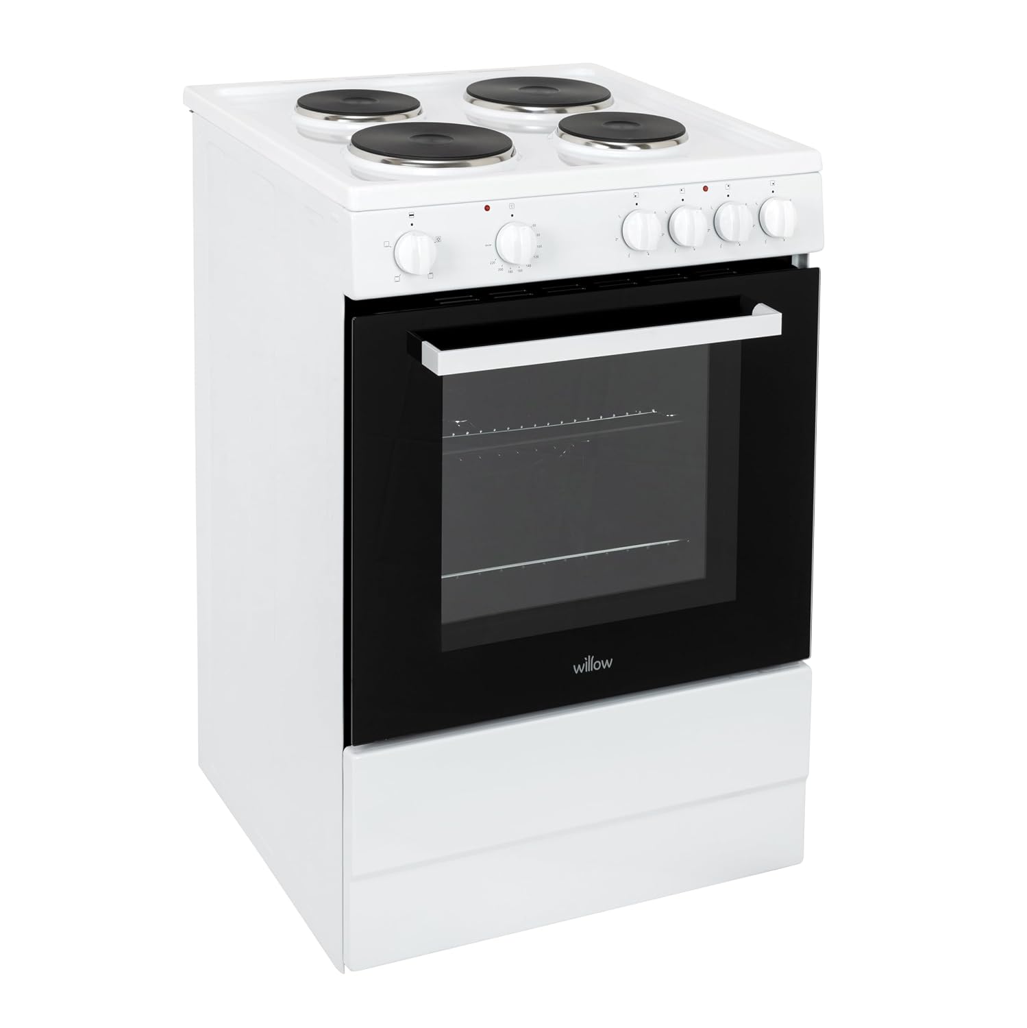 Freestanding Single Cavity Electric Cooker 68L 60cm White - Image 6