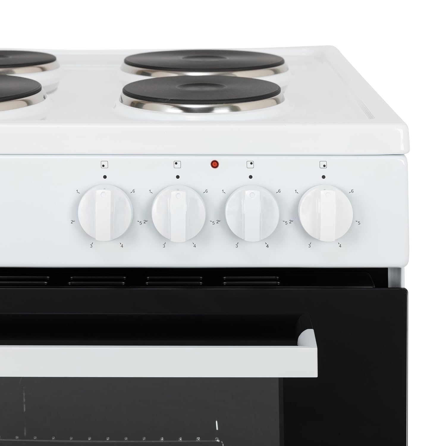 Freestanding Single Cavity Electric Cooker 68L 60cm White - Image 4