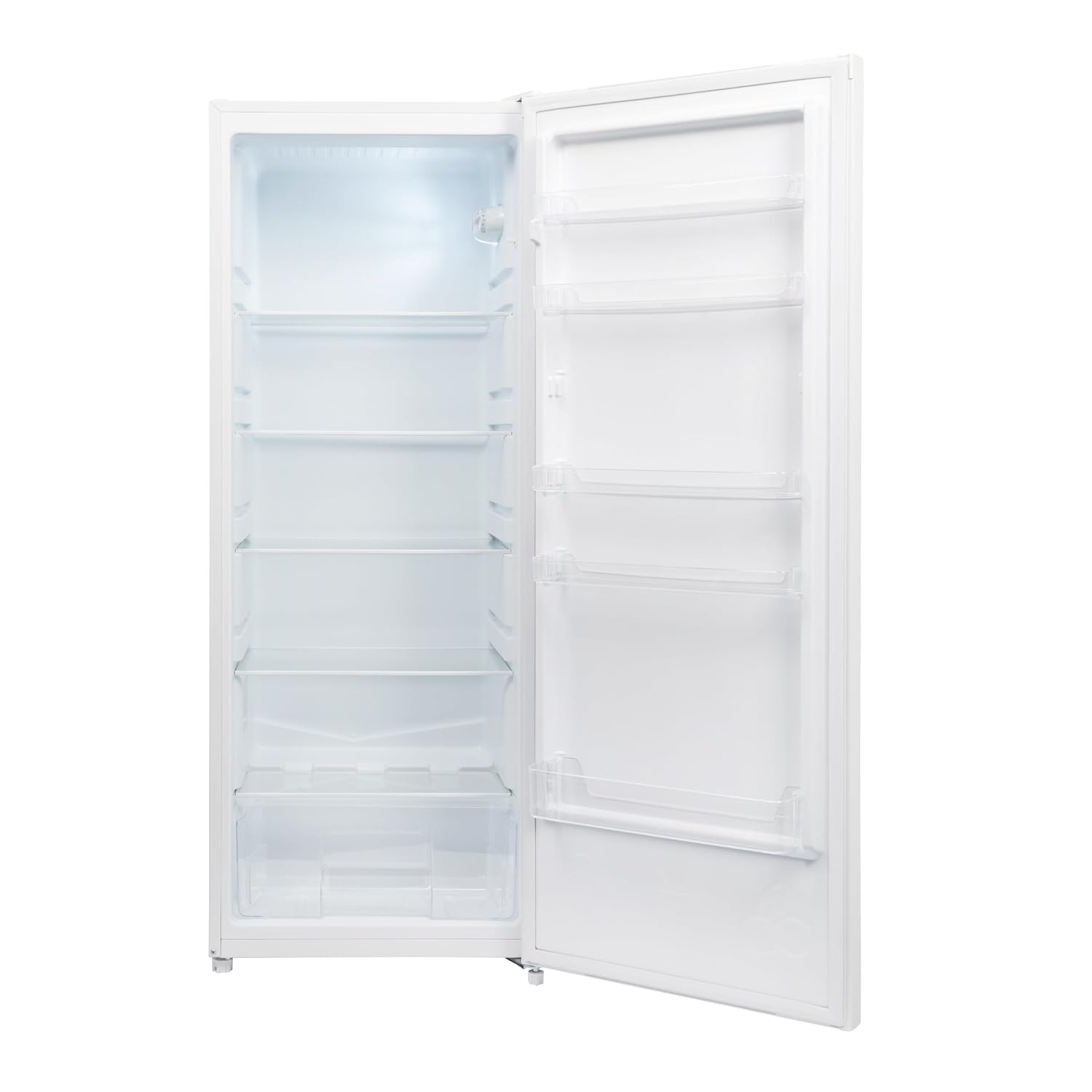 Tall Larder Fridge 241L Freestanding With Mark-Proof Finish White - Image 3