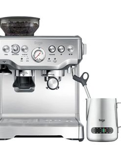 Alternative view of Bean To Cup Coffee Machine 16 Grind Settings 15 Bar Pump PID Temp Control Brushed Stainless Steel