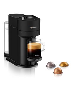 Capsule Coffee Machine 5 Cup Sizes Centrifusion Technology Matte Black