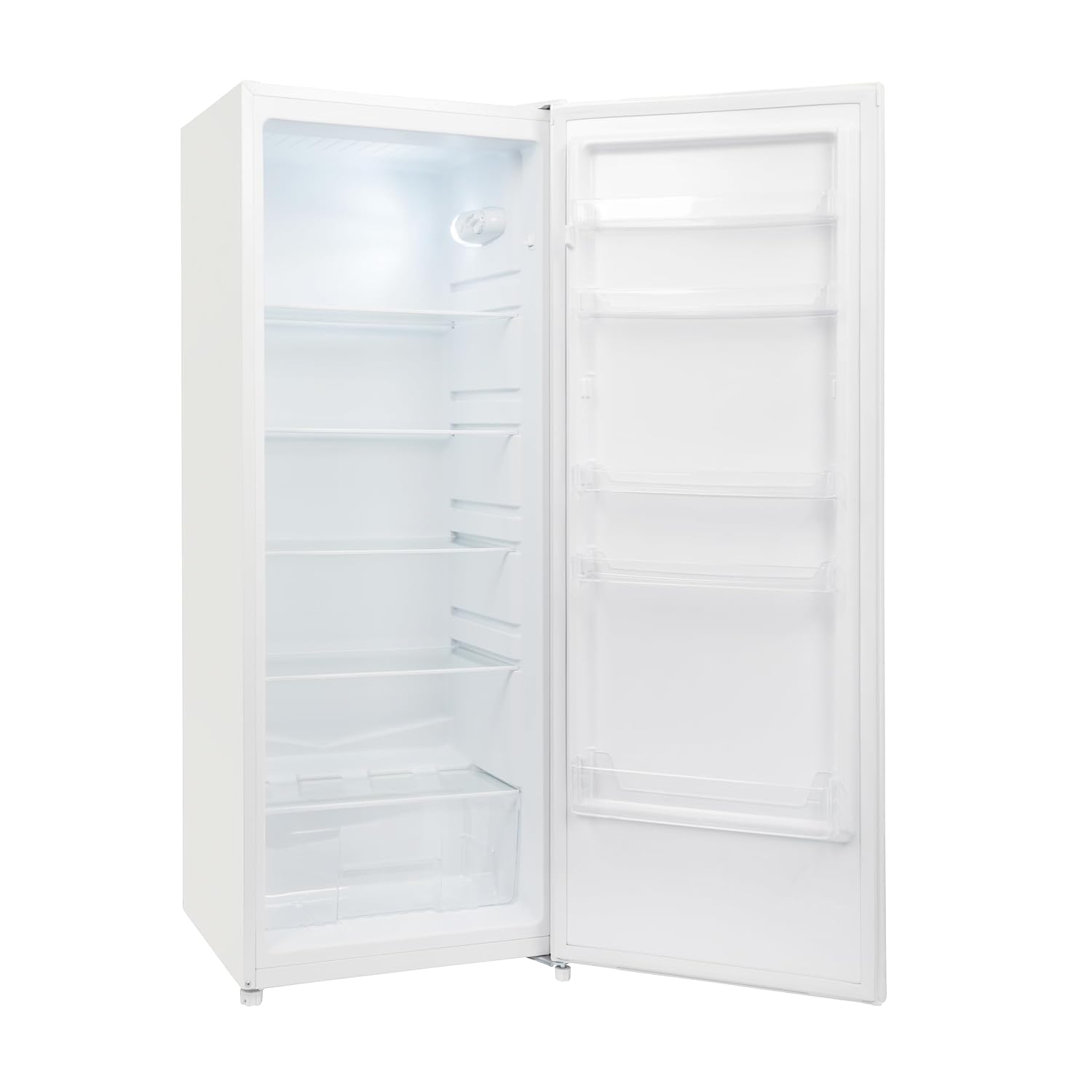Tall Larder Fridge 241L Freestanding With Mark-Proof Finish White - Image 5