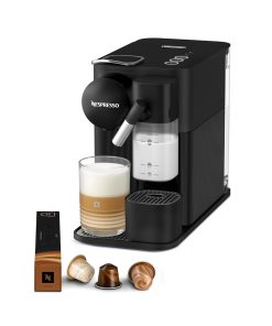 Coffee Maker 19 Bar Capsule Espresso Machine Automatic Milk Frother Black