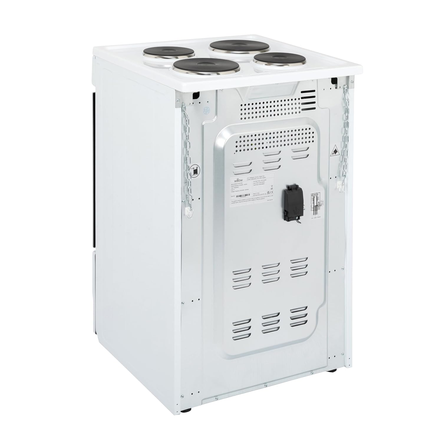 Freestanding Single Cavity Electric Cooker 68L 60cm White - Image 9